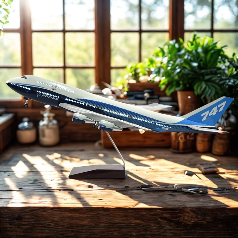 1:130 مقياس 47 سنتيمتر طائرة دييكاست نموذج طائرة المدنية النموذج الطائرات B787 نموذج طائرة غرفة الديكور مع حامل ل