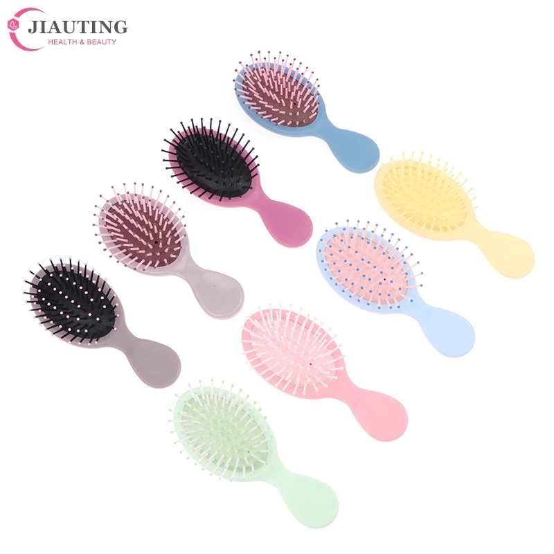 1PCS New Mini Portable Head Scalp Massage Air Cushion Comb Hairdressing Straight Curly Hair Comb Women Hair Brush Styling Tool