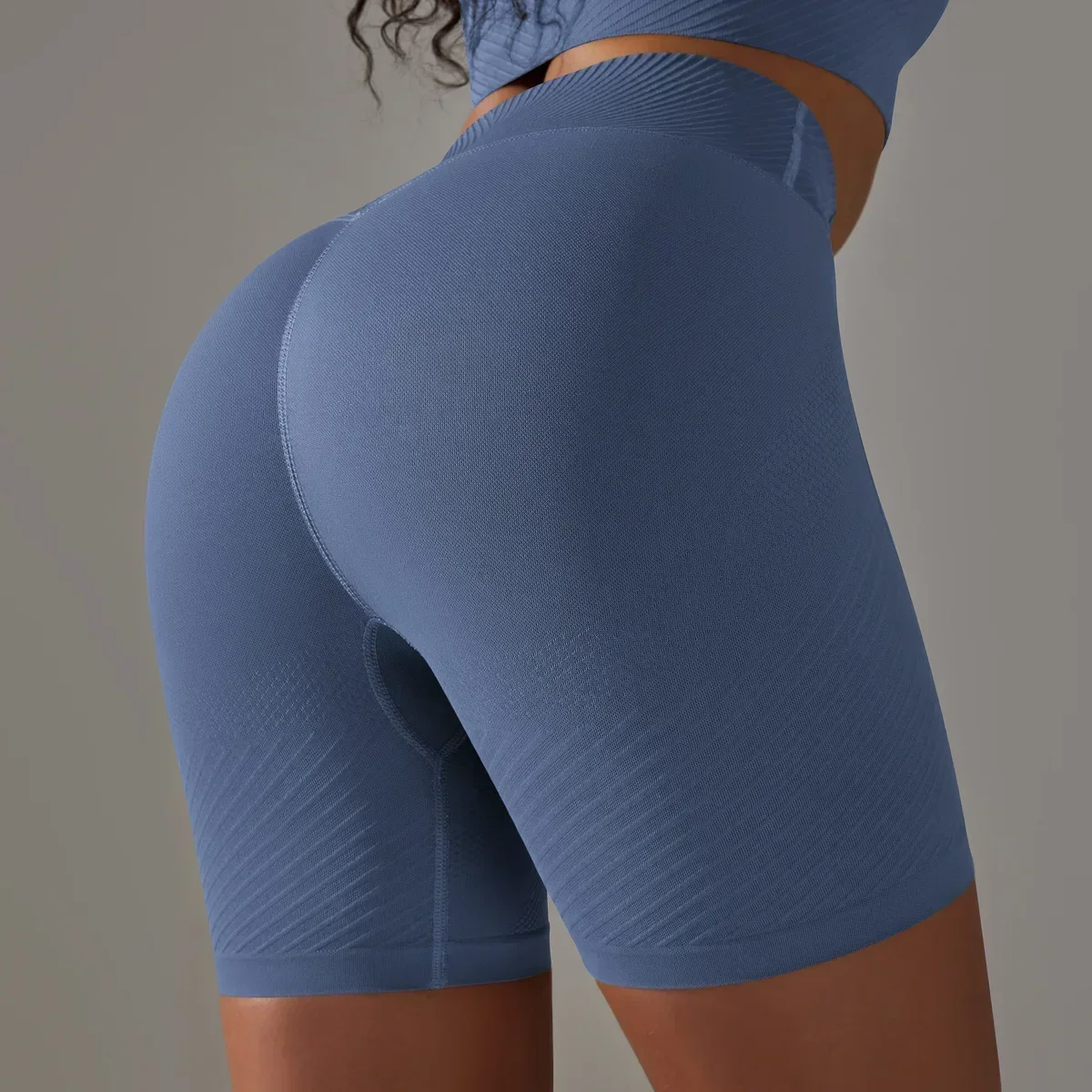 

Women's New Yoga Shorts High Waisted Exercise Fitness Yoga Hip Lifting Fitness Women's Yoga Gym Running Shorts Sportswear