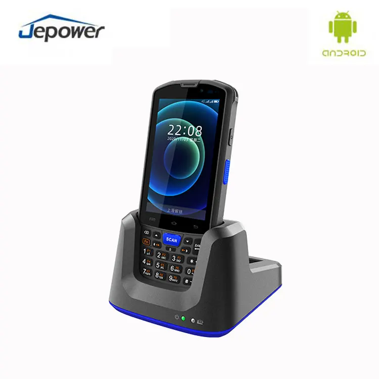 Industrial 4-inch Screen Android PDA QR Code Reader Handheld Terminal for Supermarket and Warehouse Inventory Logistics