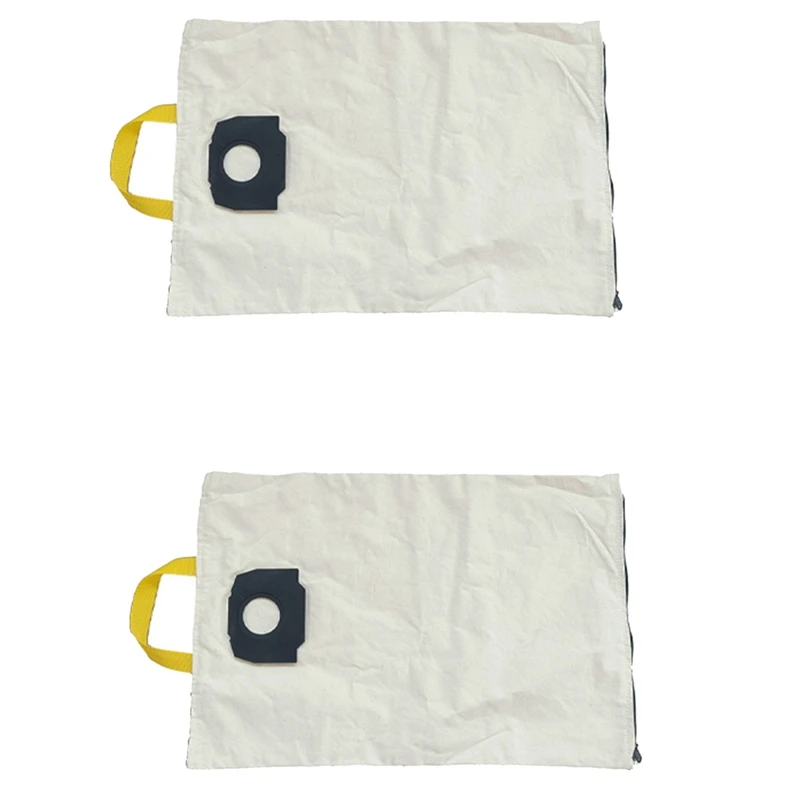 

2 Pcs Suitable For KARCHER WD4 WD5 Vacuum Cleaner Cleaner Accessories Consumables Parts Reusable Cloth Dust Bag