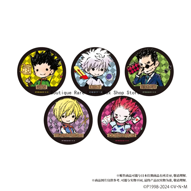 

Authentic A3 Hunter×Hunter GraffArt - Chibi Can Badges (Reissue), In-Stock Collectible Merchandise