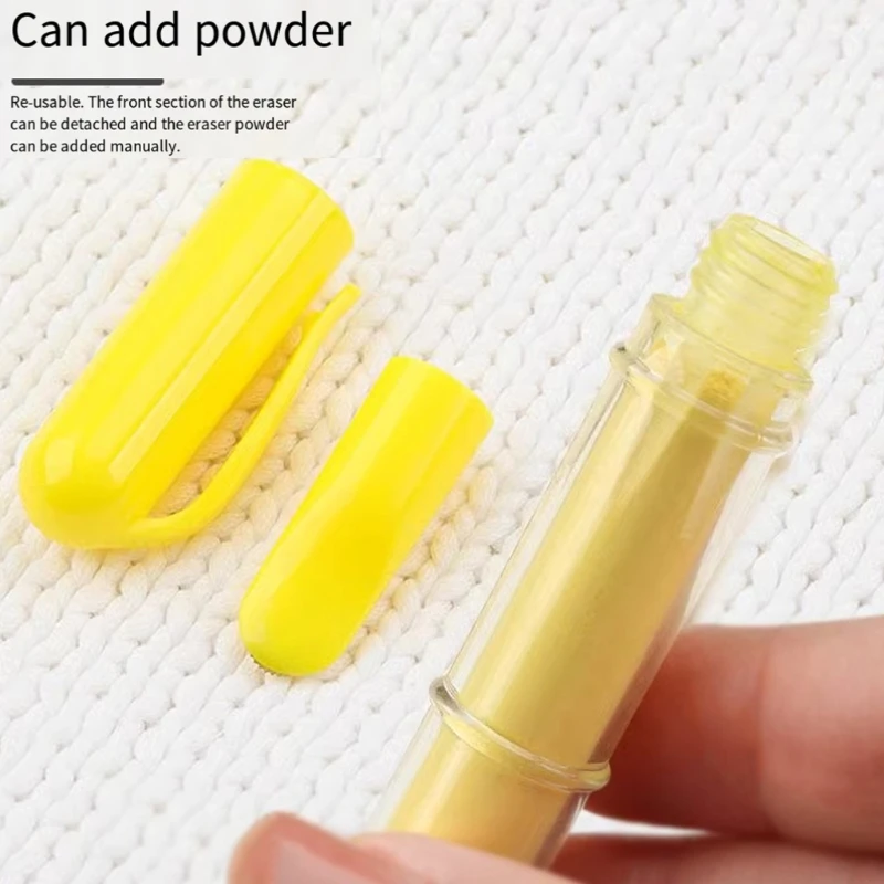 HX6C 4Pcs Erasable Fabric Marking Pencils For DIY Garment Making