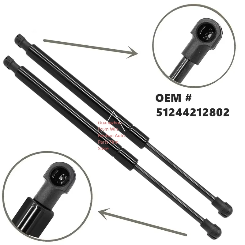 

Trunk Damper Rear Trunk Shocks Tailgate Lift Strut Support 51248254281 for 3 Series E46 323 325 328 330 M3
