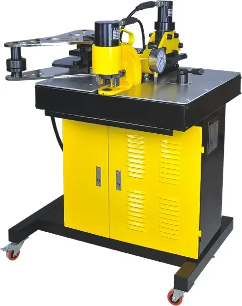 Bending machine Copper bar processing machine Bus multi-function three-in-one 150200 punching, cutting and bending electric hydr