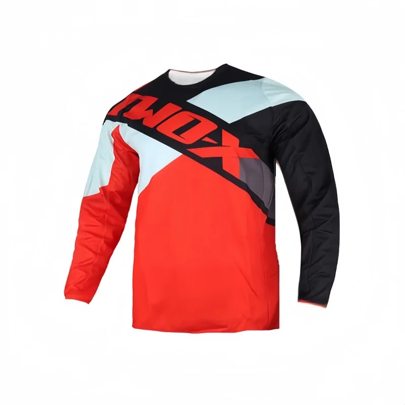 

2025 Autumn Hot Sale Motorcycle Shirt 3D Print Quick Dry Breathable Long Sleeve T Shirt for Bikers Riding Gear