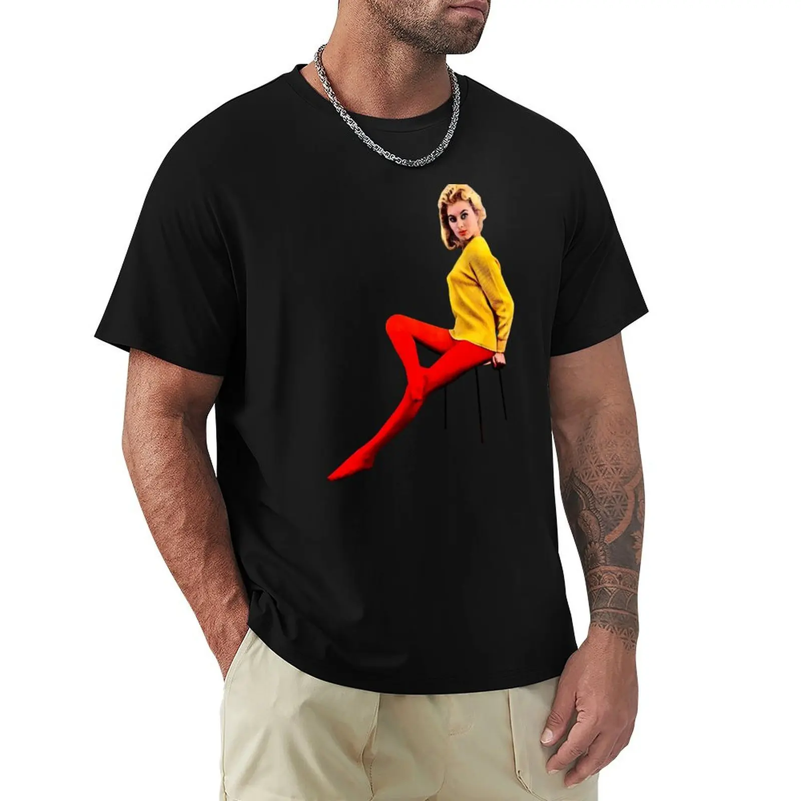 Sixties pop art woman T-Shirt Urban Style Print T-Shirt