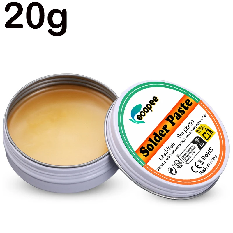 Lotpaste Kolophoniumflussmittel 10 g/30 g/100 g bleifreies Schweißflussmittel Eisenreparatur Schweißpaste Löttinn Lötöl Lötflussmittel