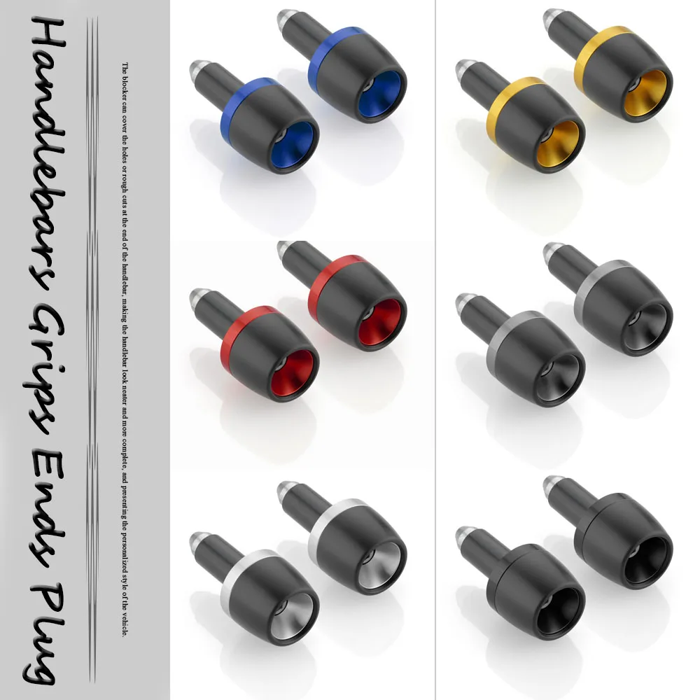 

Motorcycle Accessories Handlebar Grips Handle Bar Cap End Plugs For Ducati SCRAMBLER 800 Scramble 1100 Handlebar Plugs Balancer