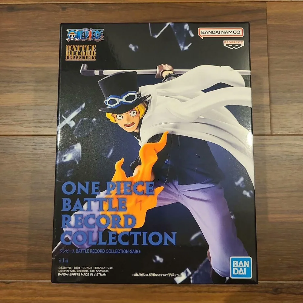 

One Piece BATTLE RECORD COLLECTION-SABO BANDAI Banpresto в наличии, оригинальная фигурка, модель аниме, настоящая игрушка в штучной упаковке