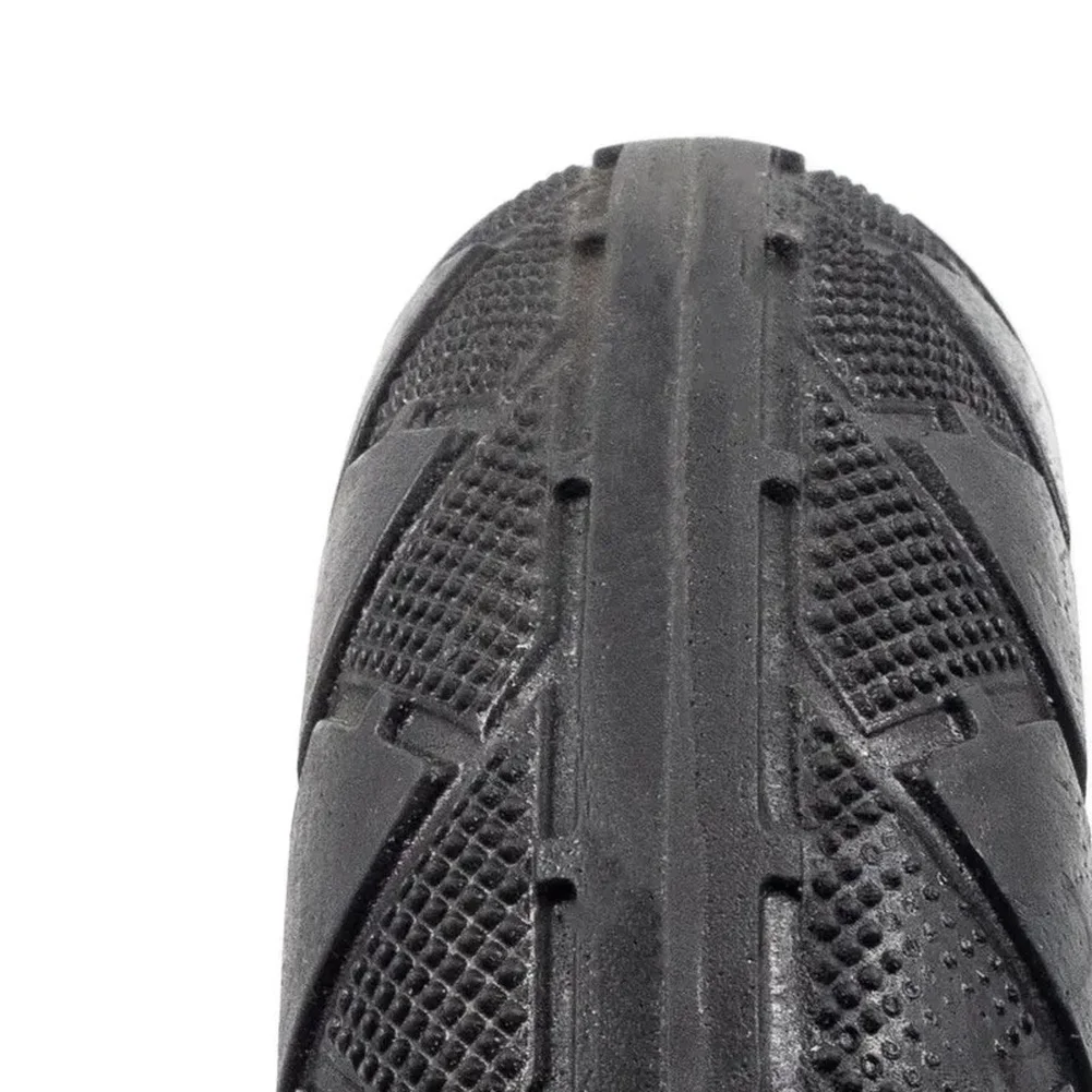 

8 Inch Scooter Replacement Tire Solid Rubber 200x50 Airless Front Wheel No Puncture Design for Stable and Performance