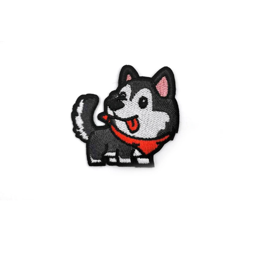 

On Apparel Decoration Badges Corgi Dachshund Corgi for Clothes Dog Pattern Appliques Clothes Embroidery Sewing Fabric Patches