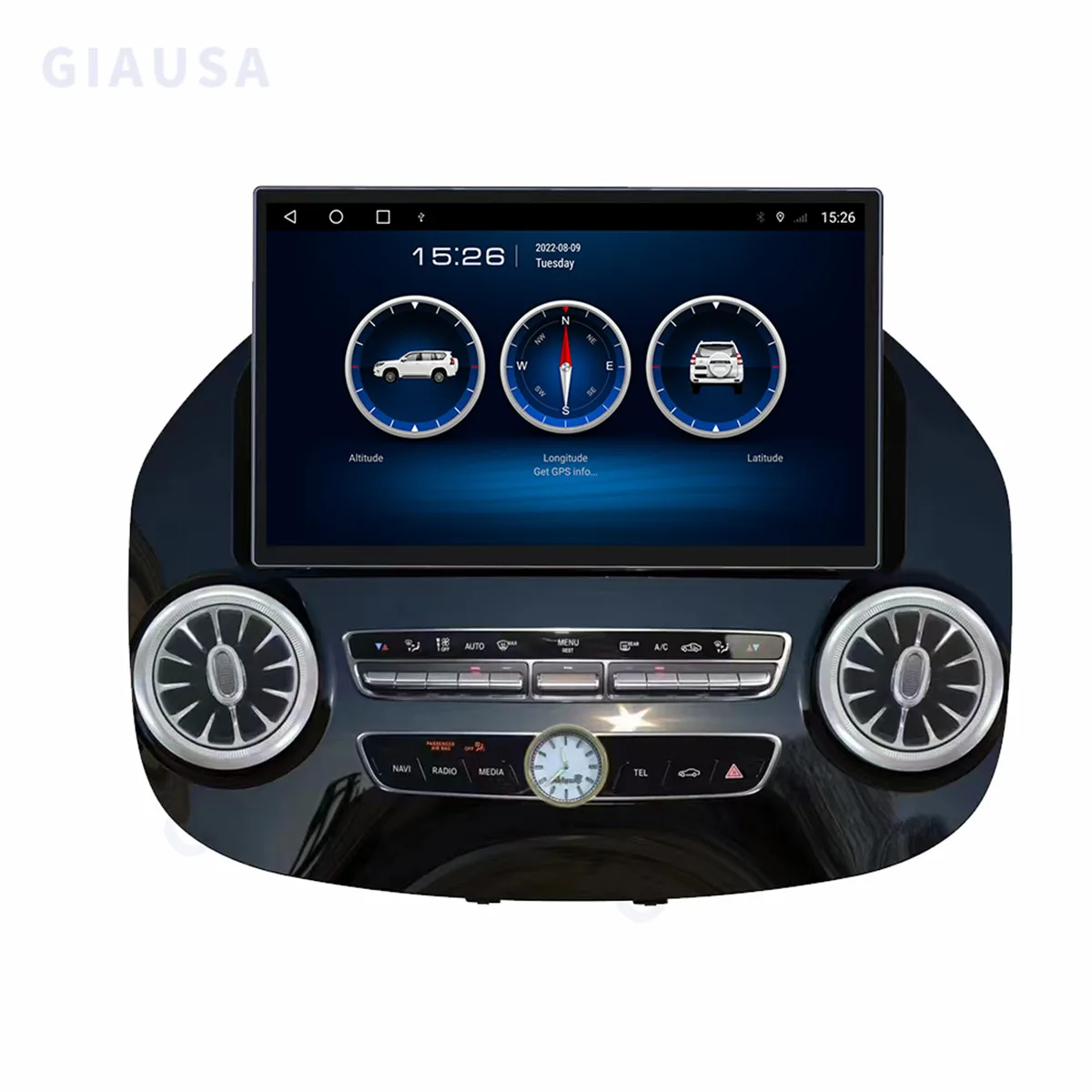 راديو السيارة لمرسيدس بنز فيتو 2016-2020 رئيس وحدة أندرويد ستيريو استقبال مشغل وسائط متعددة 2Din مسجل شرائط جوجل carplay #3