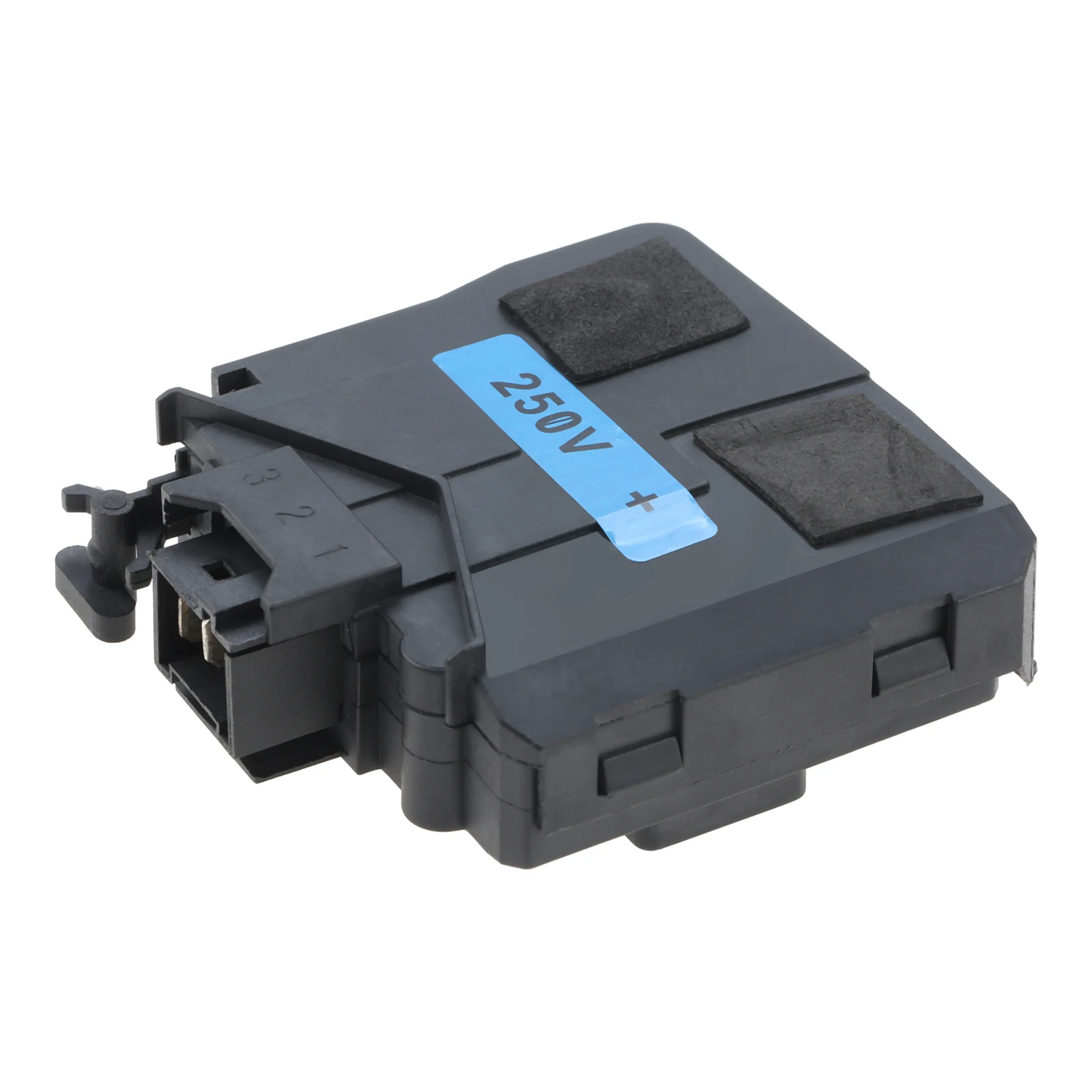 1Pc DM-7 Switch Door Lock Black Solenoid Interlock Replacement for DC34-00026A Samsung Washing Machine WD10 WD12 WD70 WD80 WD90