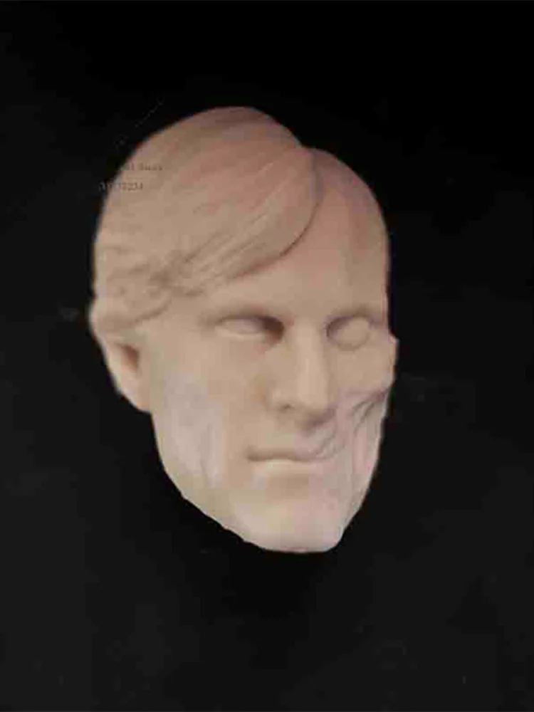 HL086 HL778 HL626 1/12 Scale Two-Face Tommy Lee Jones Harvey Dent Batman Villain Unpaint Head Sculpt For 6inch Mezco NECA Body