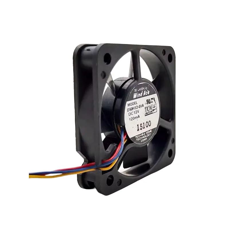 NEW ORIGINAL D50H12-01A 12V 120mA 5010 50*50*10mm COOLING FAN RADIATOR