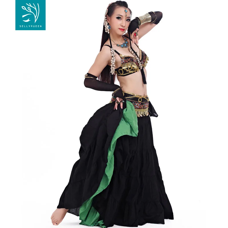 

Professional Tribal belly dance performance costumes BellyQueen