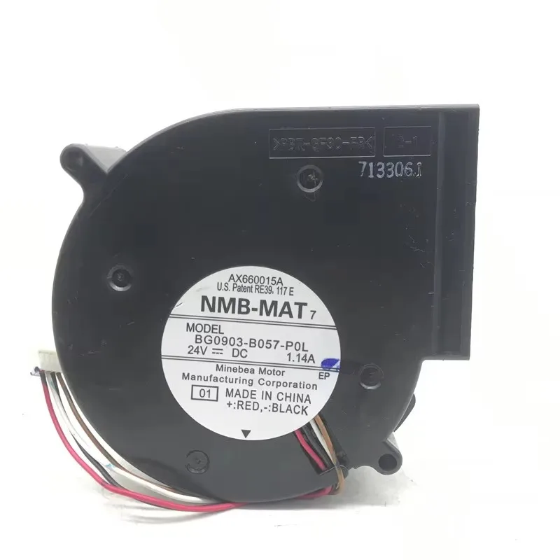 

Оригинальный вентилятор охлаждения BG0903-B057-POL 97*94*33 мм, 9,7 см, 24В, 1,14А, 4-проводной, для копировальных аппаратов