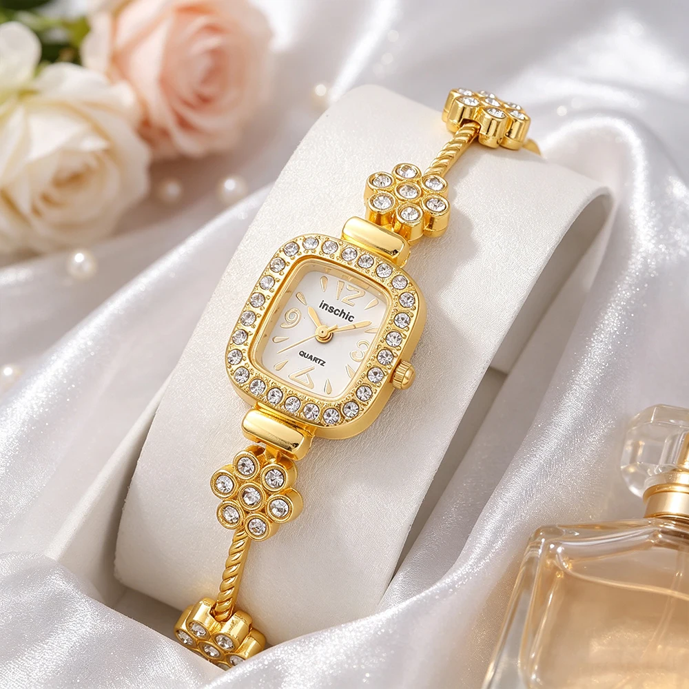 1Pc New Women's Quartz Watch - Gift And Exquisite Combination - Suitable For All Holiday Occasions