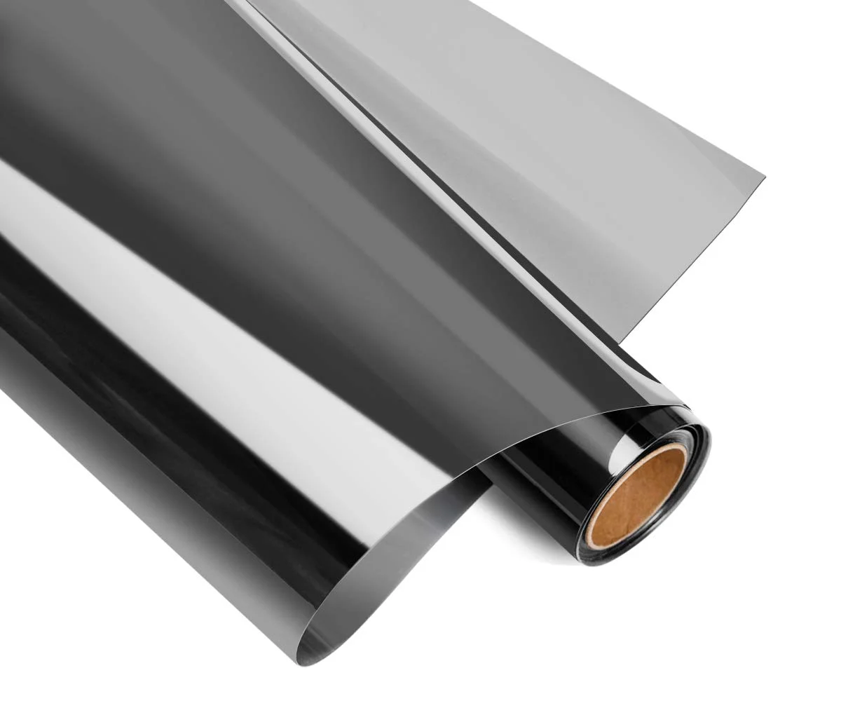 الجملة الترقق سيارة الفينيل المعدني البوليستر فيلم نافذة التفاف ملصقات #4