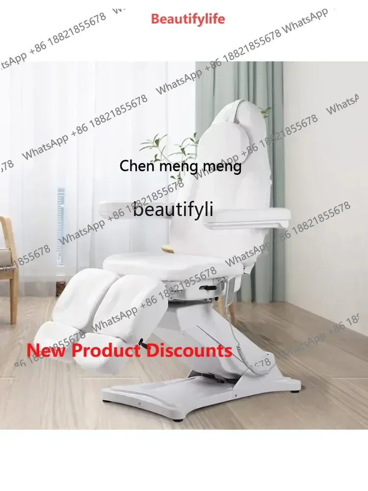 

xxxFacial Bed Beauty Salon Special Electric Lifting Inclined Tattoo Bed Micro Plastic Tattoo Embroidery Split Leg Dental massage