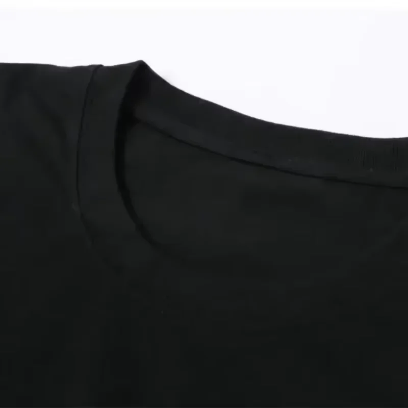 T-shirt homme noir, streetwear, cool et décontracté, avec image de la tête Essential Motor