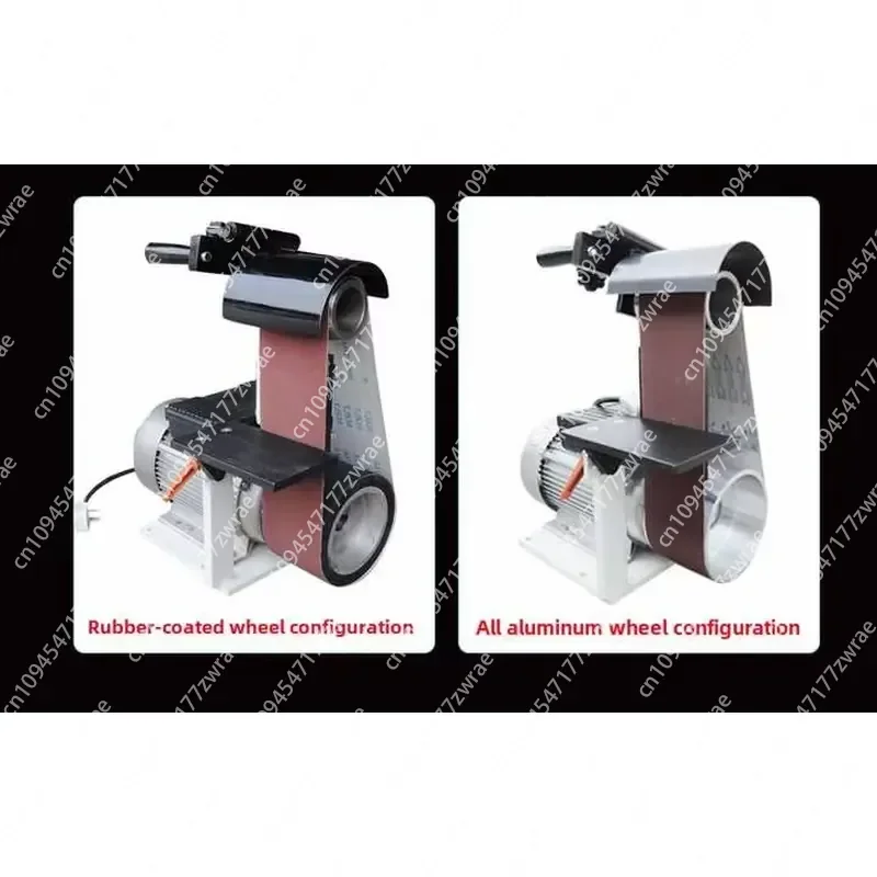 915*100 Vertical Small Electric Sander Abrasive Belt Machine Grinding Machine Stainless Steel Burrs Polishing Machine