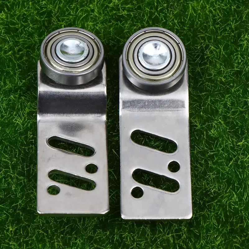Sliding Door Pulley Stainless Steel Ball Bearings High Strength Smooth Runner for Glass Wardrobe SliderGood Quality