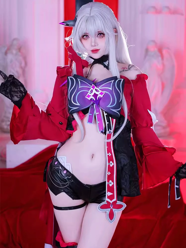 

Thelema Cosplay Costume Honkai Impact 3 Anime Women Fashion Costumes Role Play Clothing Carnival Halloween Party Suit Stock