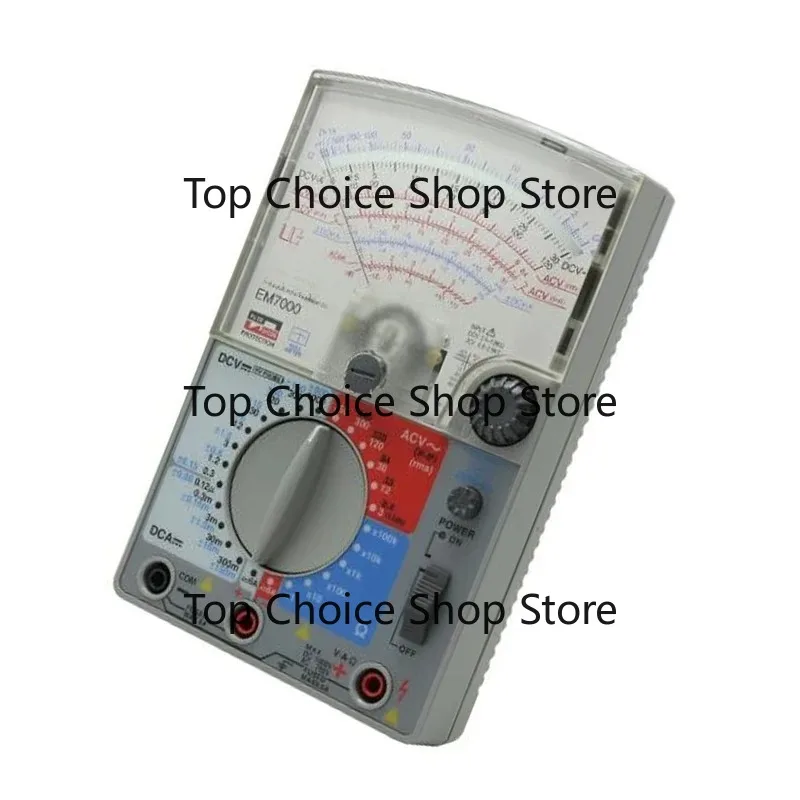 EM7000 High Precision Pointer Analog Multimeter Multi Range Mechanical Electrical Testing Meter