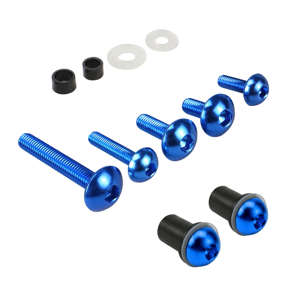 Motorcycle Windscreen Fairing Bolts Kit for Suzuki GSXR600 GSXR750 GSXR1000 GSX-R600 GSX-R750 GSX-R1000 Hayabusa GSX1300R