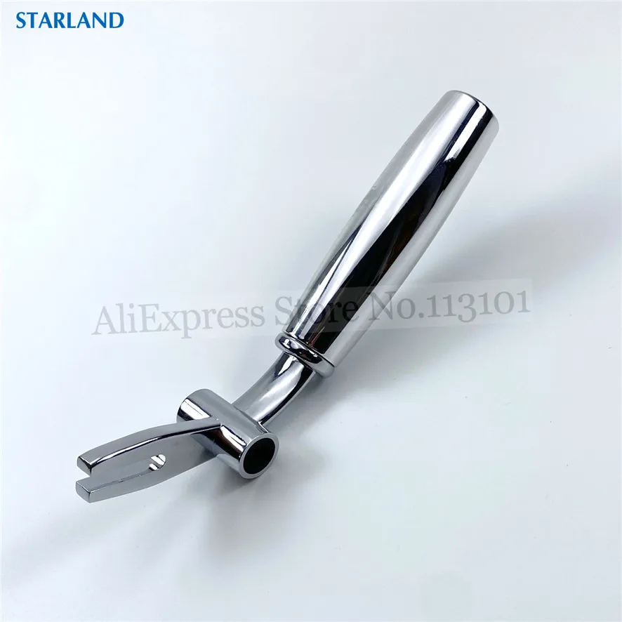 مقبض معدني رافعة قطع الغيار ، فضي اللون مقبض المناسب من MK BJ لينة تخدم آلات الآيس كريم ، 1