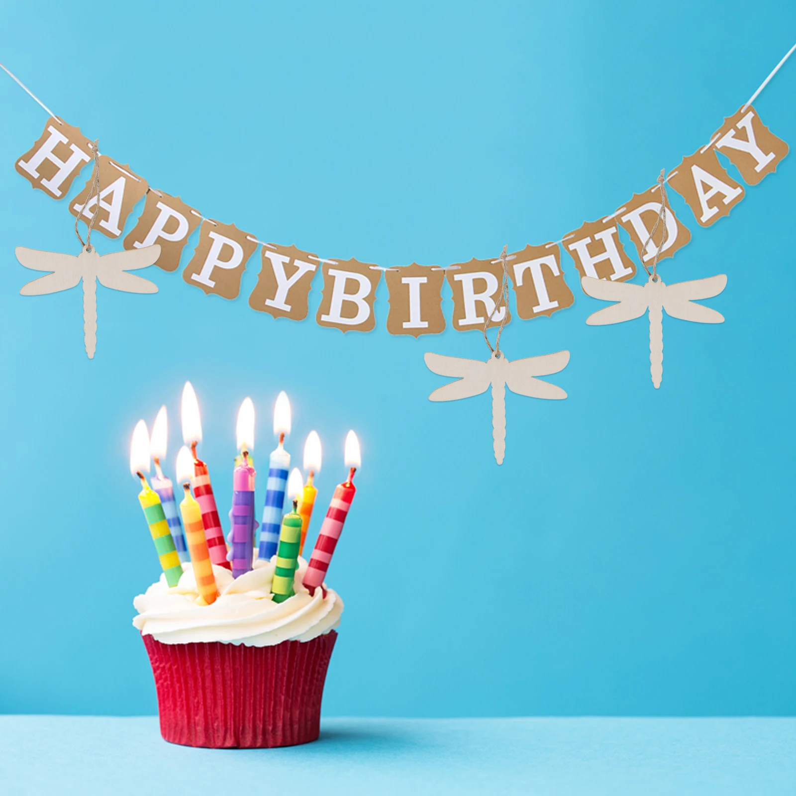 

20Pcs Wooden Dragonfly Cutouts Blank Ornaments for Crafts DIY Home Decor Party Supplies Tiny Dragonfly Craft Decoration