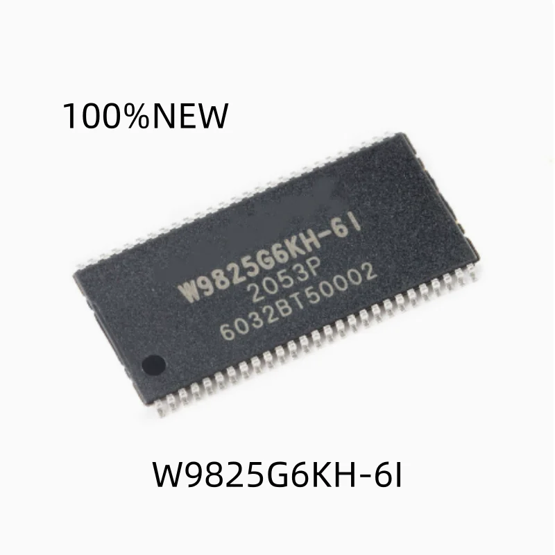 (2Pcs) 100% New W9825G6Kh-6I Tsopii-54 256M-Bits Sdram Memory Memory Chip