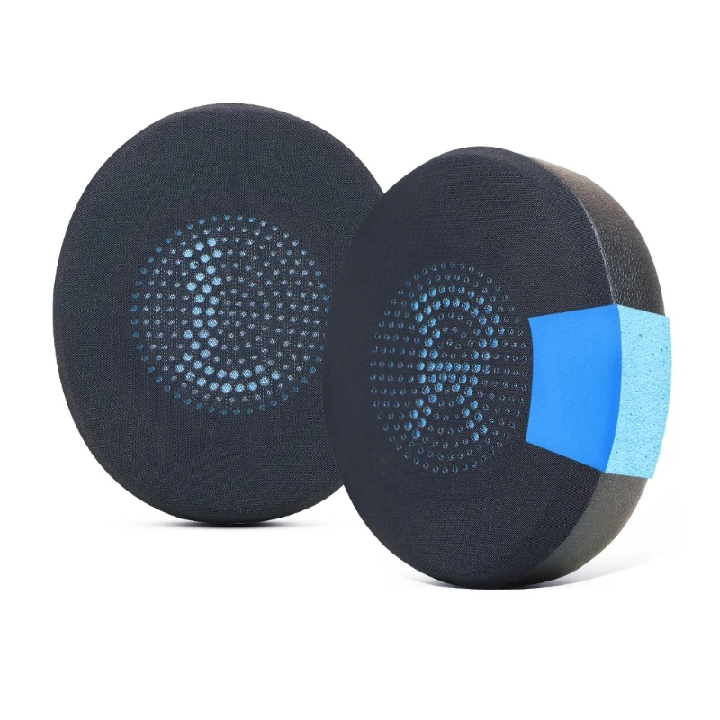 Strong Washable Headphone Cushions with Memory Foam Support Soft Gel Ear Pad Noise Reductions for Game Earphones 83CE