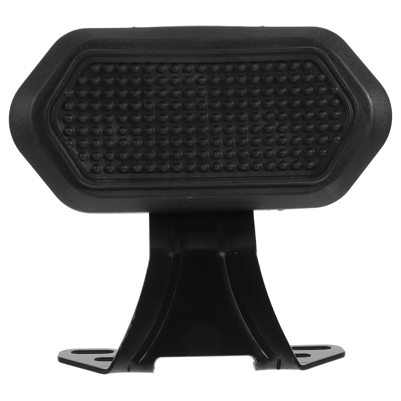 Universal Passenger Seat Black Stainless Steel PP Easy Install Scooter Backrest Comfortable Detachable Accessories Pad Motorbike