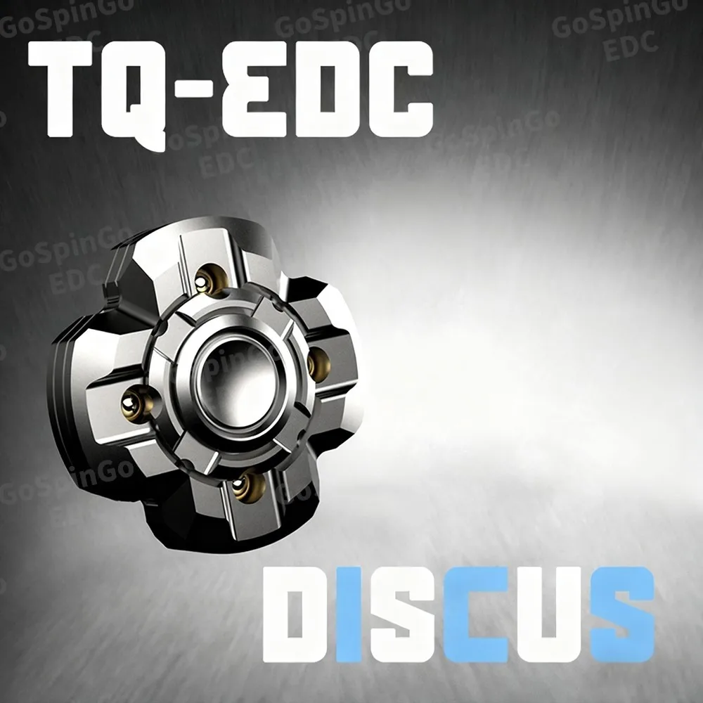 TQEDC كعكة مدرعة تململ سبينر الفولاذ المقاوم للصدأ الزركونيوم ألعاب متململة للبالغين مفتوحة مسمار الدوران