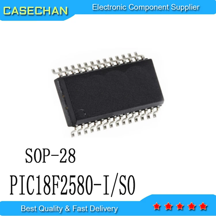 

10PCS New and Original PIC18F2580I/SO 18F2580-I/SO PIC18F2580 SOP-28 PIC18F2580-I/SOTR PIC18F2580-I/SO