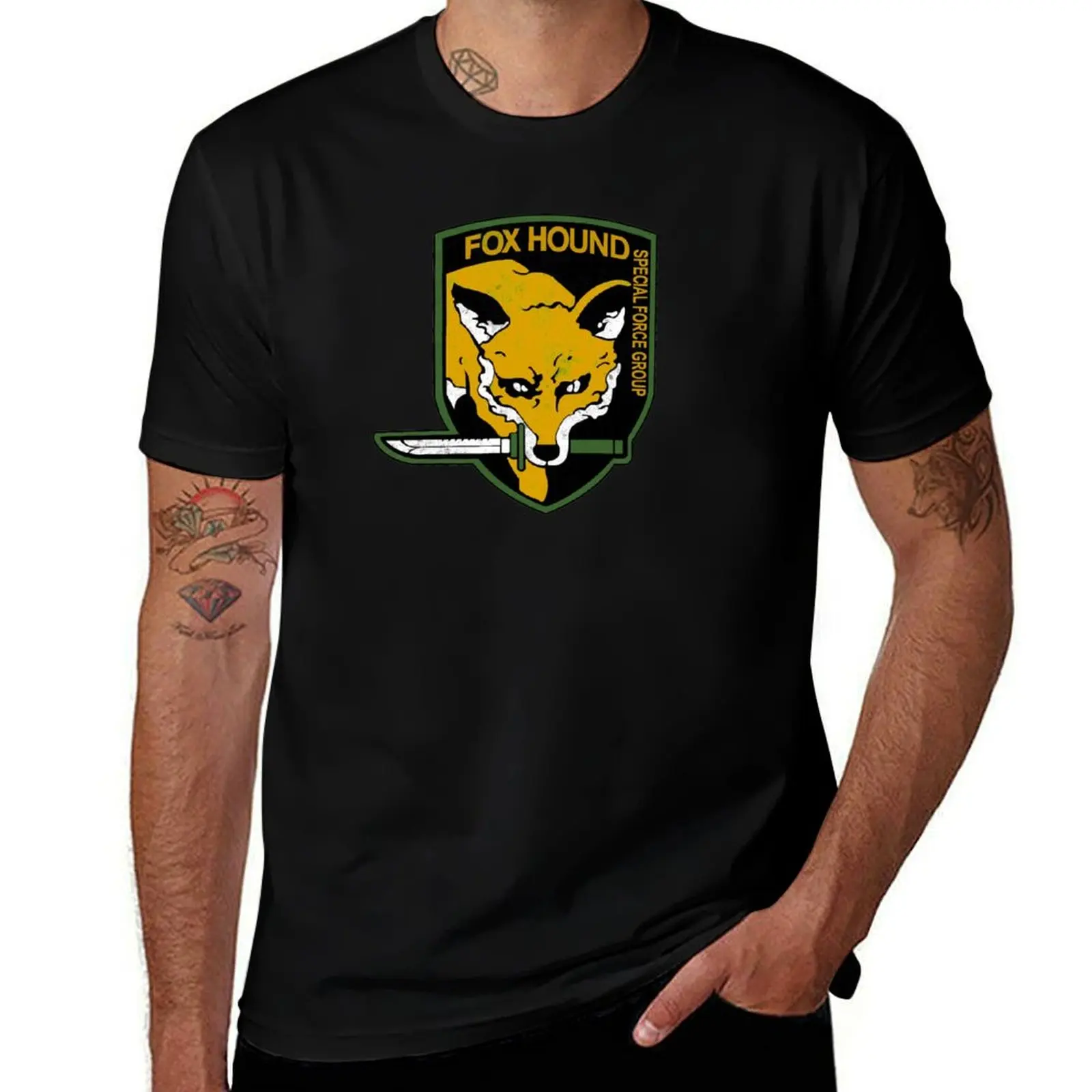 FOXHOUND Patch T-Shirt sports fans for a boy mens graphic t-shirts