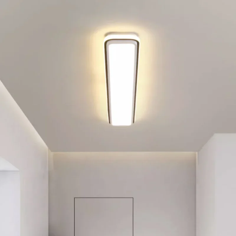 Imagem -06 - Modern Nordic Strip Led Ceiling Light Lâmpadas Interiores Simples Sala de Estar Sala de Jantar Corredor Decoração Home