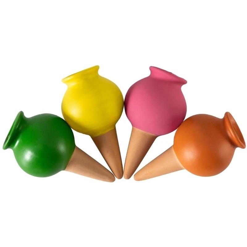 

4Pcs Small Wine Bottle Automatic Plant Dripper Children Adults Flower Watering