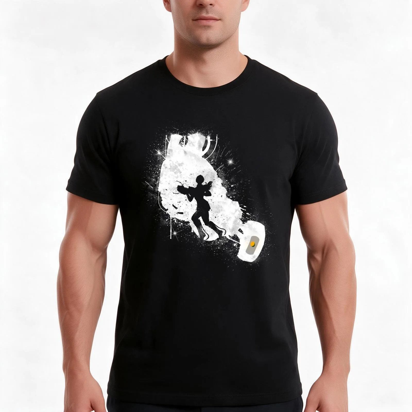 Still Alive (White Ver.) T-Shirt, Summer Casual Cotton Tee, Oversized Streetwear Tops, Vintage Graphic Print, Unisex Men Women