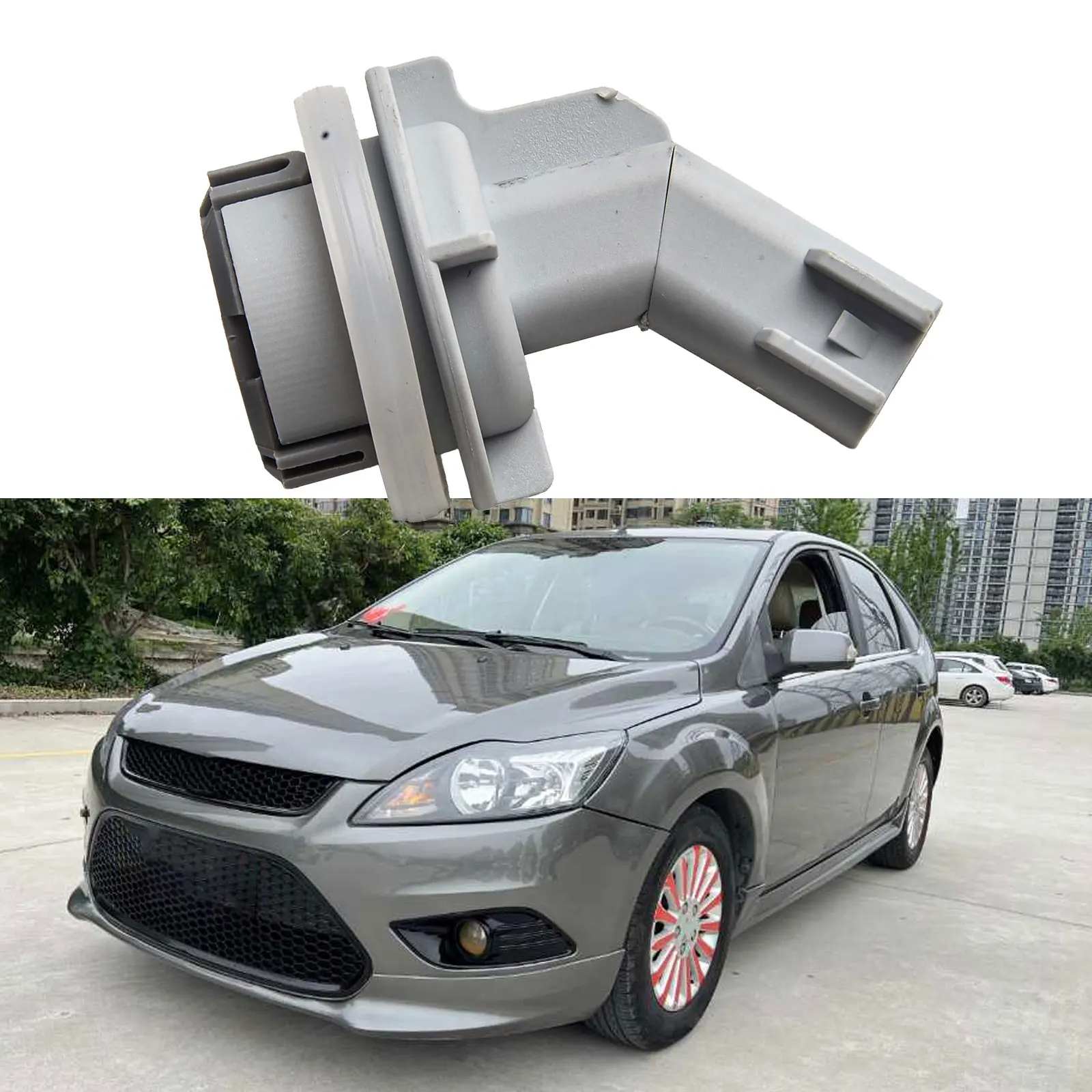 ABS Material 2005-2013 Car Maintenance Gray Anti-Corrosion Easy To Use Non-Deformation Quick Installation For Ford