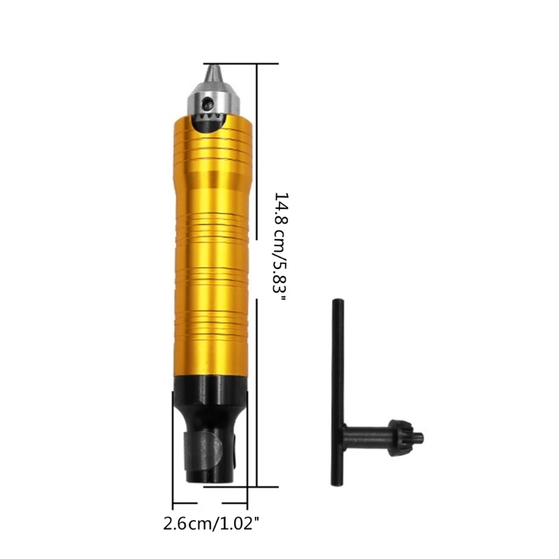 Herramienta amoladora rotativa 0,3-6,5mm, pieza mano eje Flexible para envío directo rotativo