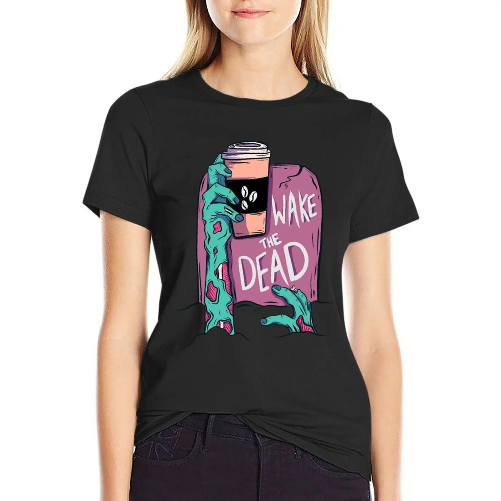 Wake the dead T-Shirt graphics anime clothes tees t-shirts for Women pack