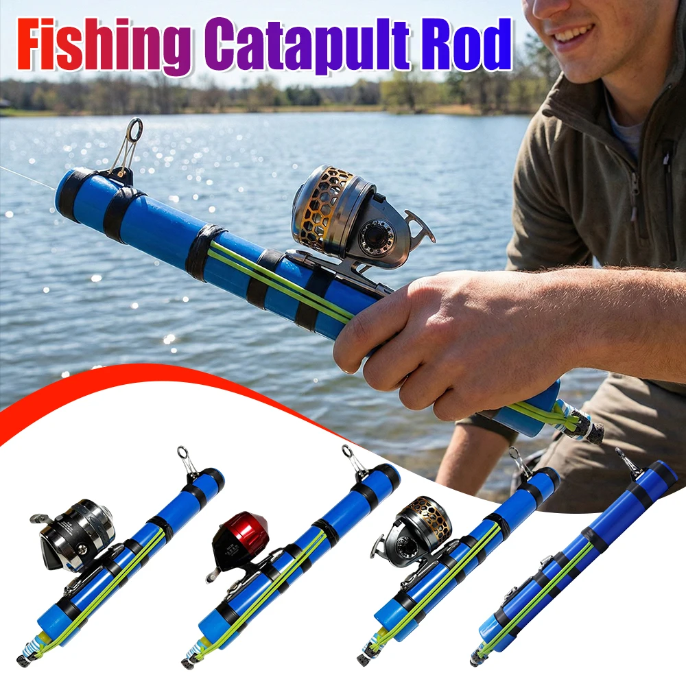 

Точные удочки для запуска приманок, многоцелевой компактный держатель для удочки, оборудование для запуска приманки для рыбы, для активного отдыха, путешествий