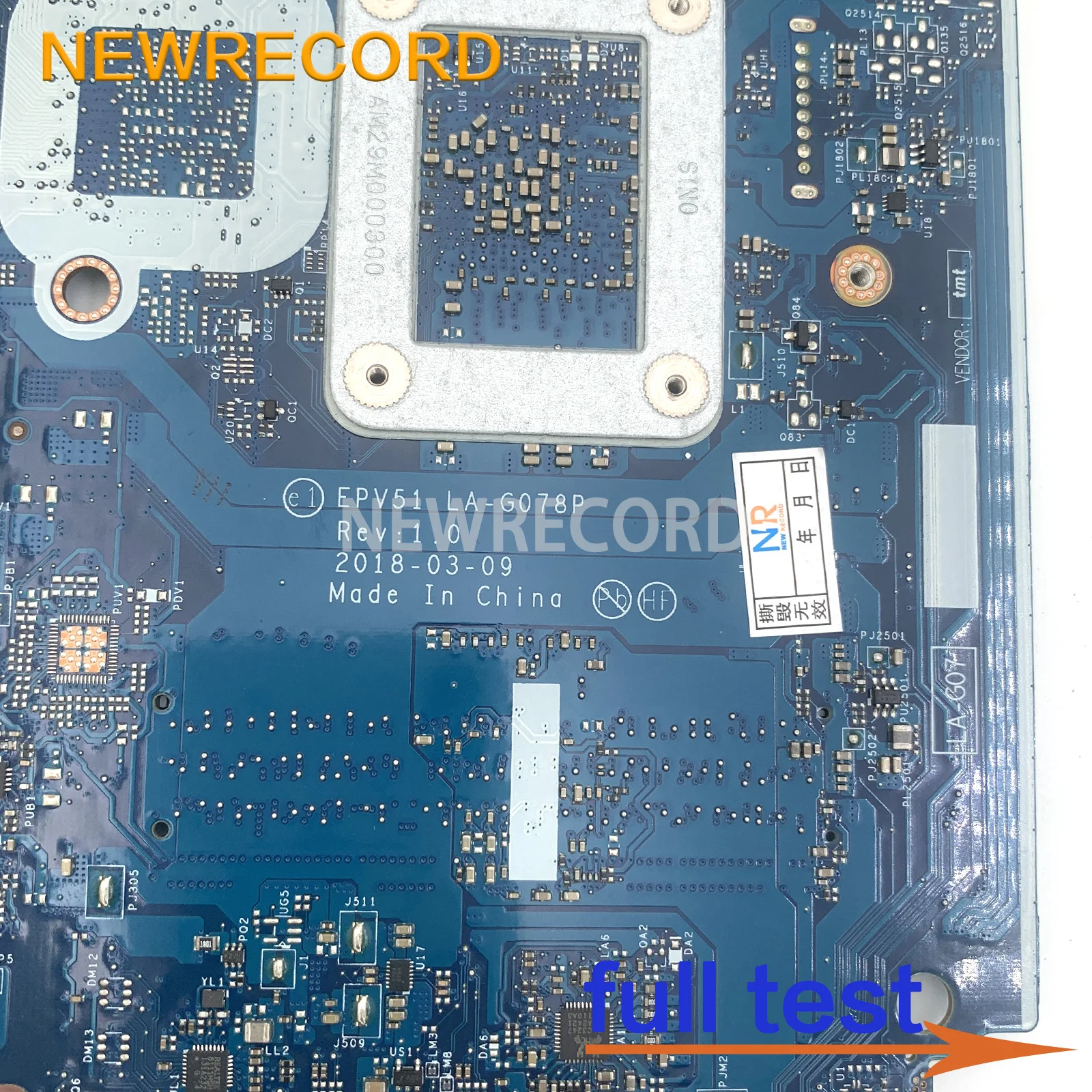 Imagem -06 - Placa-mãe Portátil para hp Epv51 La-g078p 15-db 15t-db 255 g7 Cpu e2 a4 a9 Ddr4 L20479001 L20478-001 L31720601 L20477-001