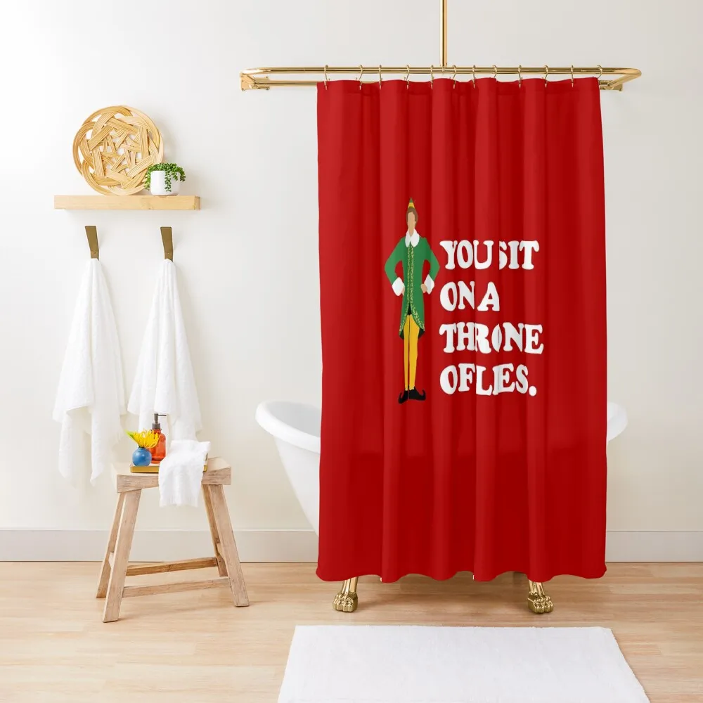 

You sit on a throne of lies - Elf Shower Curtain Shower Bathroom Shower For Bathroom Set In The Bathroom Curtain