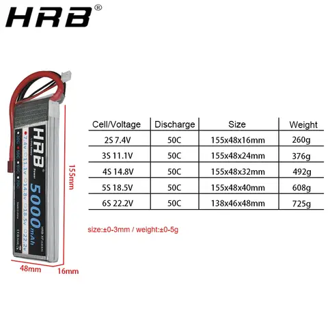 10 best sales hrb lipo rc-batteri - №9