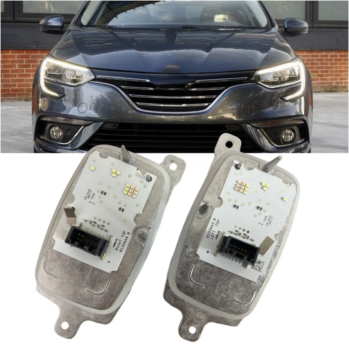 

New DRL Module B105443-B For Renault MK4 Megane RS IV LED Headlight High Version DRL Turn Signal Module B105444-B